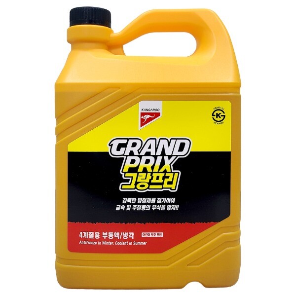 [오늘출발] 그랑프리 부동액 냉각수 3L 자동차 차량 보충 4계절용
