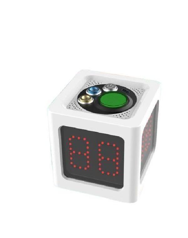 홀덤 스톱워치 경기 마작 대회 카지노 타이머  A. 충전식 배터리 화이트