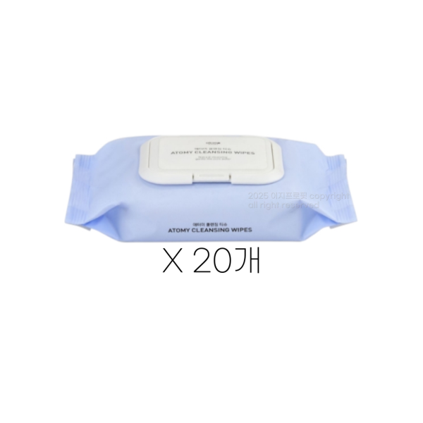 애터미 클렌징 티슈 20매입 20팩