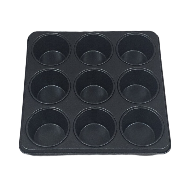 국산 높은 머핀팬 홈컵 9구 머핀컵 케이크틀 파운드케이크 치즈케이크 홈베이킹틀