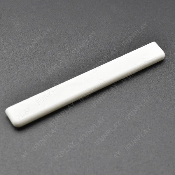 [오늘출발]아이보리 버팔로 본 브리지 새들 너트 슬롯 4 현 미니 기타 우쿨렐레 우케 부품 2 개