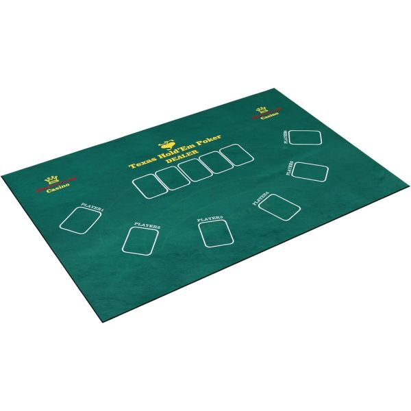 게임 테이블 커버 카드 패드 양면 포커 카지노 텍사스 홀덤 레이아웃 미끄럼 방지 매트 부드러운 블랙잭 룰