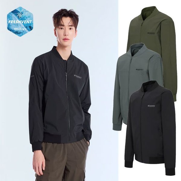 갤러리아 디스커버리 프레시벤트 남성 윌버 블루종 점퍼 DMWJ7G053