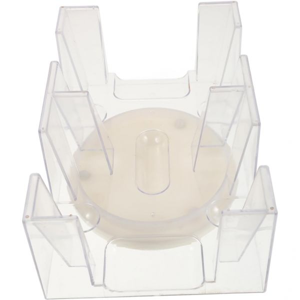 회전하는 카드 홀더 트레이 덱 정리함 성인용 포커 저장용 게임 나이트 가정용 견고하고 쉽게 접근 가능