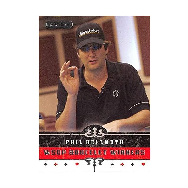 [해외] 필 헬무스 포커 선수 트레이딩 카드 2006 63 1989 WSOP 챔피언 세계 시리즈 팔찌 우승자