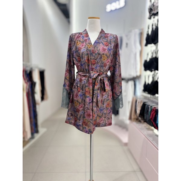 (비너스)(여주점)비너스 시스루 꽃송이 레이스 골프 가운 VDW5017A DB