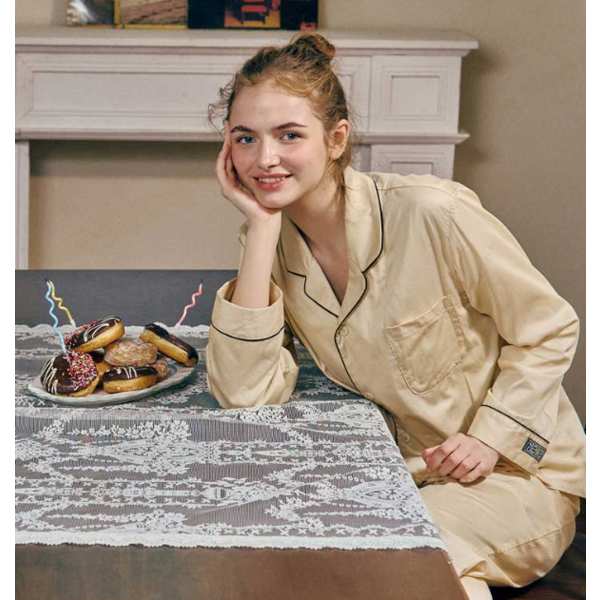 [신세계백화점](솔브)(신세계천안아산점)여성파자마 잠옷세트 파자마세트SPA2530W