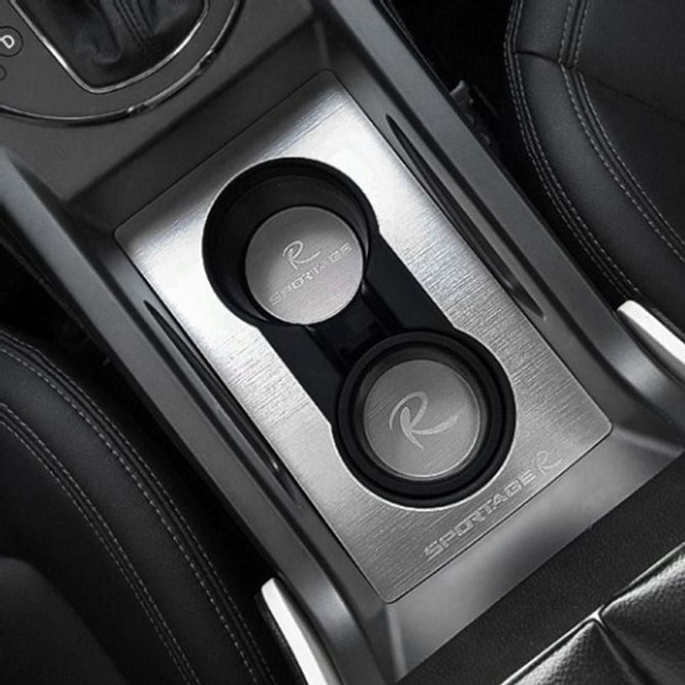 자동차 메탈 컵홀더 플레이트 인테리어 스포티지 R 도어캐치 튜닝 자동차용품 도어포켓 받침대 몰딩 홀더