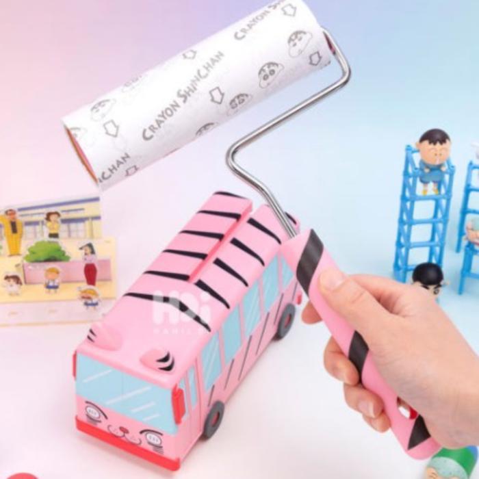 레토 돌돌이 테이프클리너 롤클리너 짱구 유치원버스