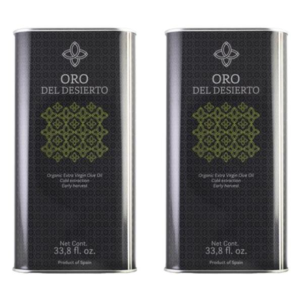 [해외] 오로 델 데시에르토 아르베키나 엑스트라 버진 올리브 오일 알메리아 1L 2개