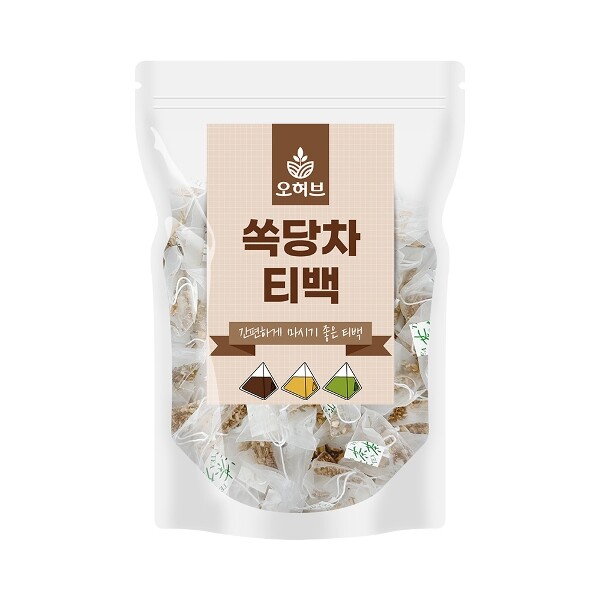 오허브 쏙당차 재료 티백 100개입 (치커리 여주 황기 감초 용안육)
