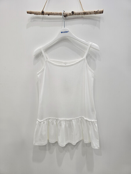 에꼴리에 모다아울렛시흥모다 에꼴리에 주니어 밑단 프릴 레이어드 나시티셔츠  26OP451_SH