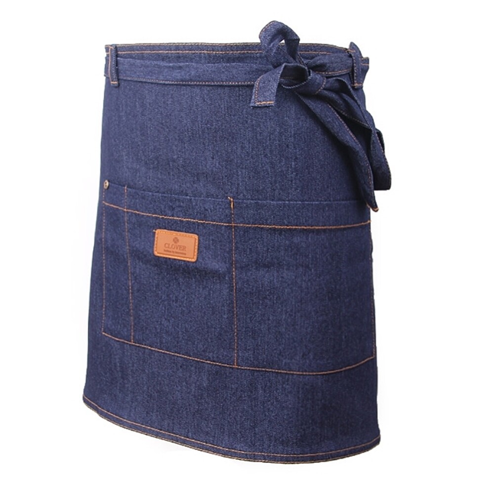 허리 데님 앞치마 알바 서빙 미용실 직원 공방