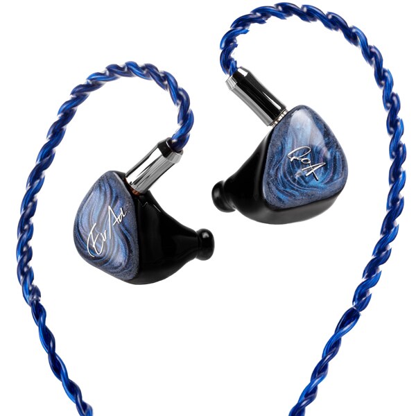 [해외] 큐오에이 QoA 2DD2BA 4Way 4 드라이버 탑재 이어폰 아이이에이루 콜라보 모델 QoA Misty Blue