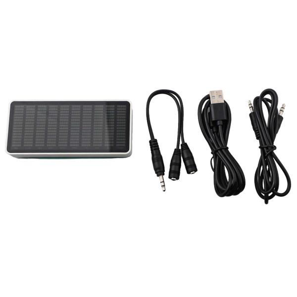 측정작업용사운드 레벨 미터 오디오 비주얼라이저 스펙트럼 분석기 실시간 모니터링 10x16 고해상도 디스