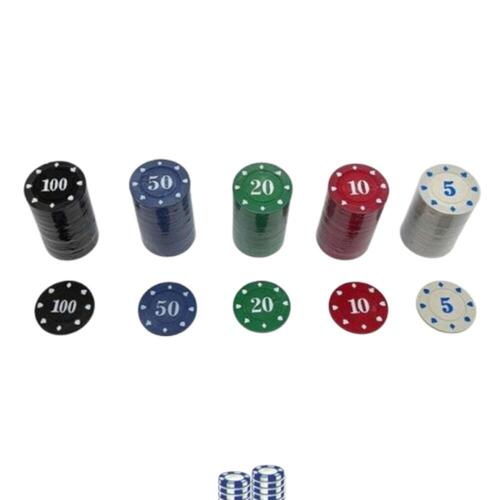 이코리브 게임칩 카지노 포커 홀덤 칩 카드 5종 100P
