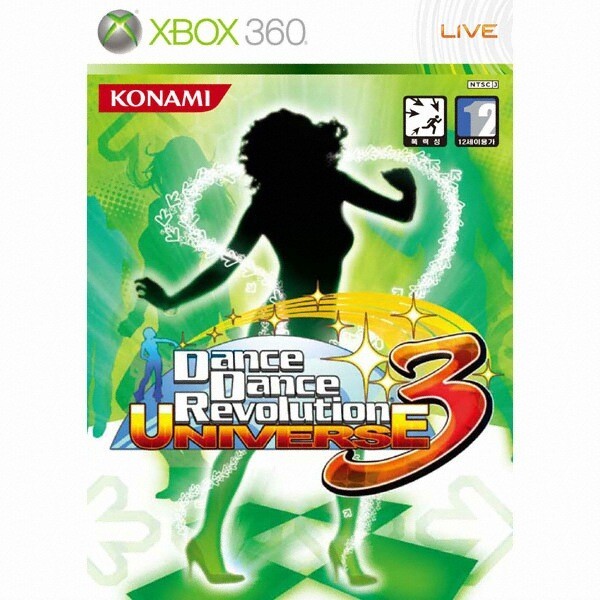 [오늘출발] XBOX 360 / 댄스댄스 레볼루션 유니버스3 한글판 / 중고제품