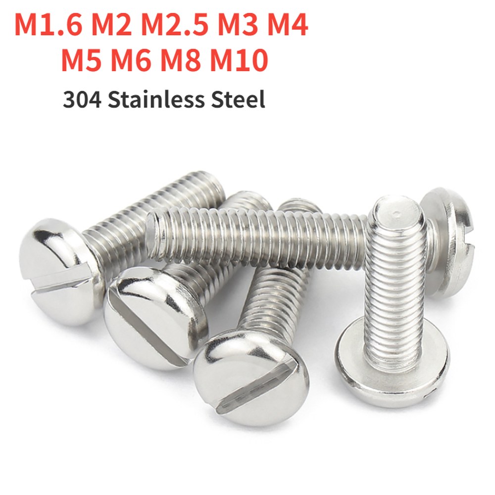 [오늘출발] M6 스테인레스 길이 나사 GB67 볼트 퀄리티 3 M3 M2 A2 60MM M8 304 팬  6 스틸 M4 M5 M1 슬롯 5 하이 M10