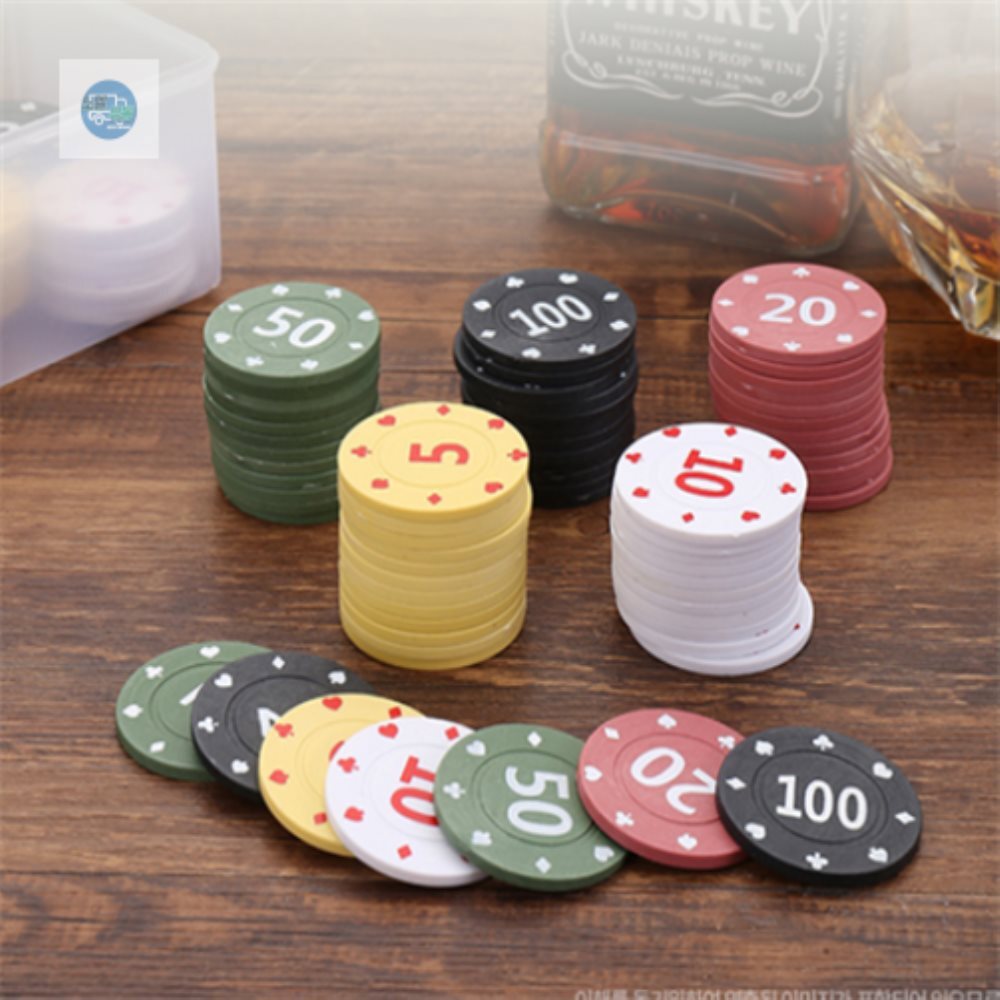 [오늘출발] 행복한 세상 노엘 카지노칩 100P 홀덤용품 포커칩세트 포커칩100P 카지노칩100