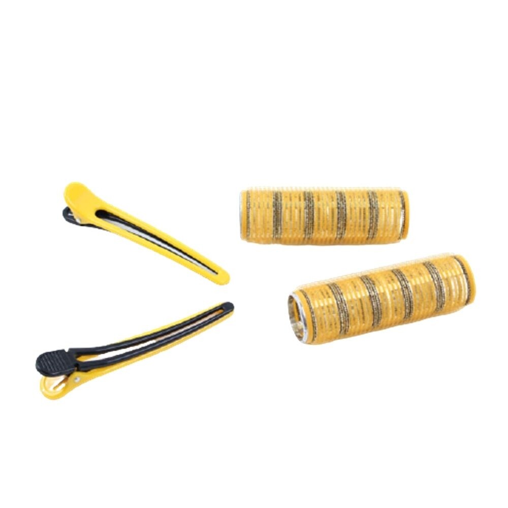 (105MM 2P) 긴머리 앞머리 펌 구르프 헤어롤 집게 세트/볼륨펌/볼륨/학생/직장인/여성/여자/고정/미용