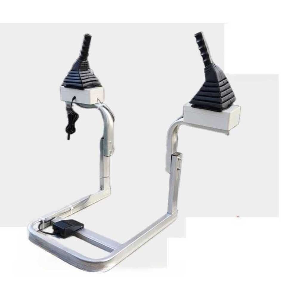 [해외] 테이블탑시뮬레이터 기계 핸들 세대 교육용 페달 보드 상세페이지 참고  1. Z1 원목형 유압식 싱글 페달