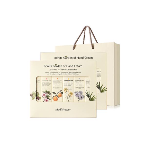 보니타 가든 핸드크림 6종세트 +쇼핑백 1+1/5+1덤 메디플라워