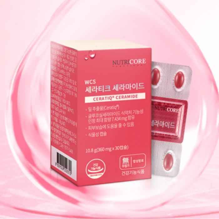 뉴트리코어 뉴트리코어 세라티크 세라마이드 피부 콜라겐 30캡슐