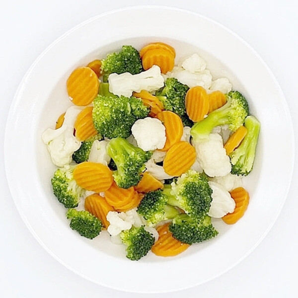 유럽최상품 냉동세척손질 야채 믹스 혼합 채소 3kg(컬리플라워 브로콜리 당근)샐러드 비건 보냉포장 무료