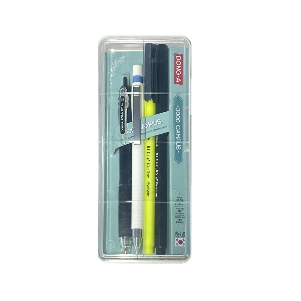 동아 3000 캠퍼스 필기구 4종 세트 캐릭터볼펜 제트스트림3색 제트스트림디즈니 fx153 제트스트림엣지3색