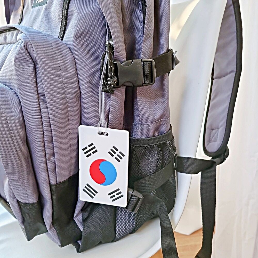 대한민국 태극기 여행 가방 캐리어 네임택/골프용/이름표/골프/다용도/러기지/네임텍/여행용/수하물/예쁜