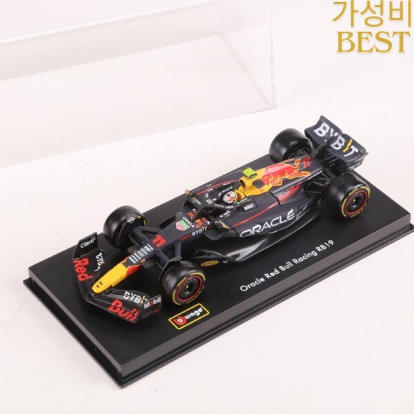 [오늘출발] Burago 1:43 Red Bull Racing RB19 2023 NO.1 11 합금 고급 차량 다이캐스트 자동차 모델 장난감 컬렉션