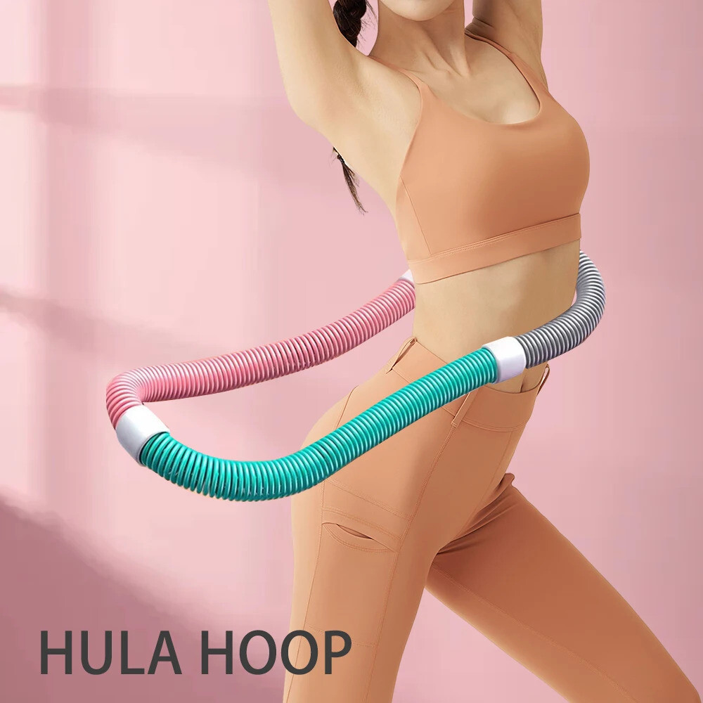 용수철훌라후프 허리에 해 끼치 않고 허리 강화하는 봄 훌라 서클 복부 체중 감량 위한 슬리밍 벨리 도구