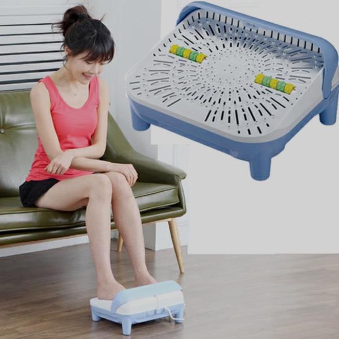 태극 이앤필 발 마사지 선풍기-뽀송뽀송 건강한 발 항균수지 지압롤러 바람돌기 지압상판
