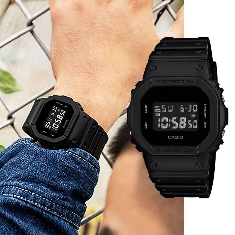 백화점AS가능 지샥 러스티 DW-5600UBB-1DR 카지노 손석구 시계 방수 군인시계