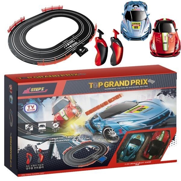 탑그랑프리 배틀 레이싱 슬롯카 스탭1 혼합색상