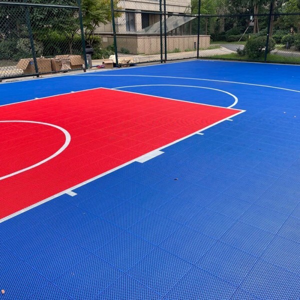 [오늘출발] Beable 야외 연동 농구 스포츠 코트 바닥 PP 타일 공급 업체 전문 뒷마당 3VS3