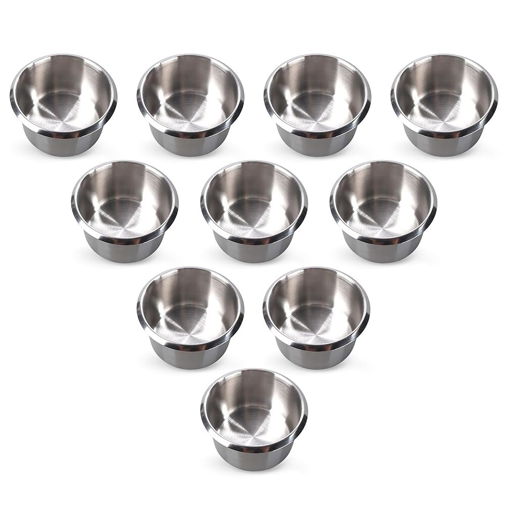 [오늘출발] GSE 게임 및 스포츠 전문가 스테인리스 스틸 컵 홀더 카지노 포커 테이블 작업 책상 보트 RV 자동차 트럭용