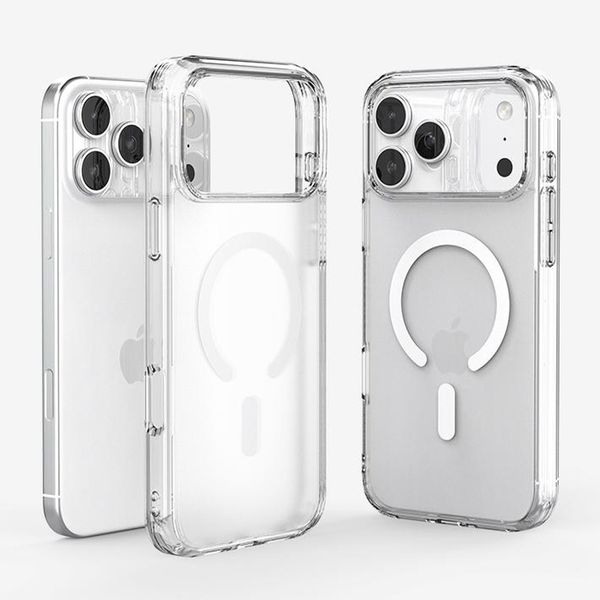 [오늘출발] 아이폰 16 17 프로 맥스 에어 케이스 클리어 매트 탑범퍼 맥세이프 케이스