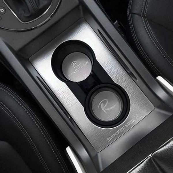 자동차 메탈 컵홀더 플레이트 인테리어 스포티지 R 도어캐치 튜닝 도어포켓 익스테리어 대쉬보드