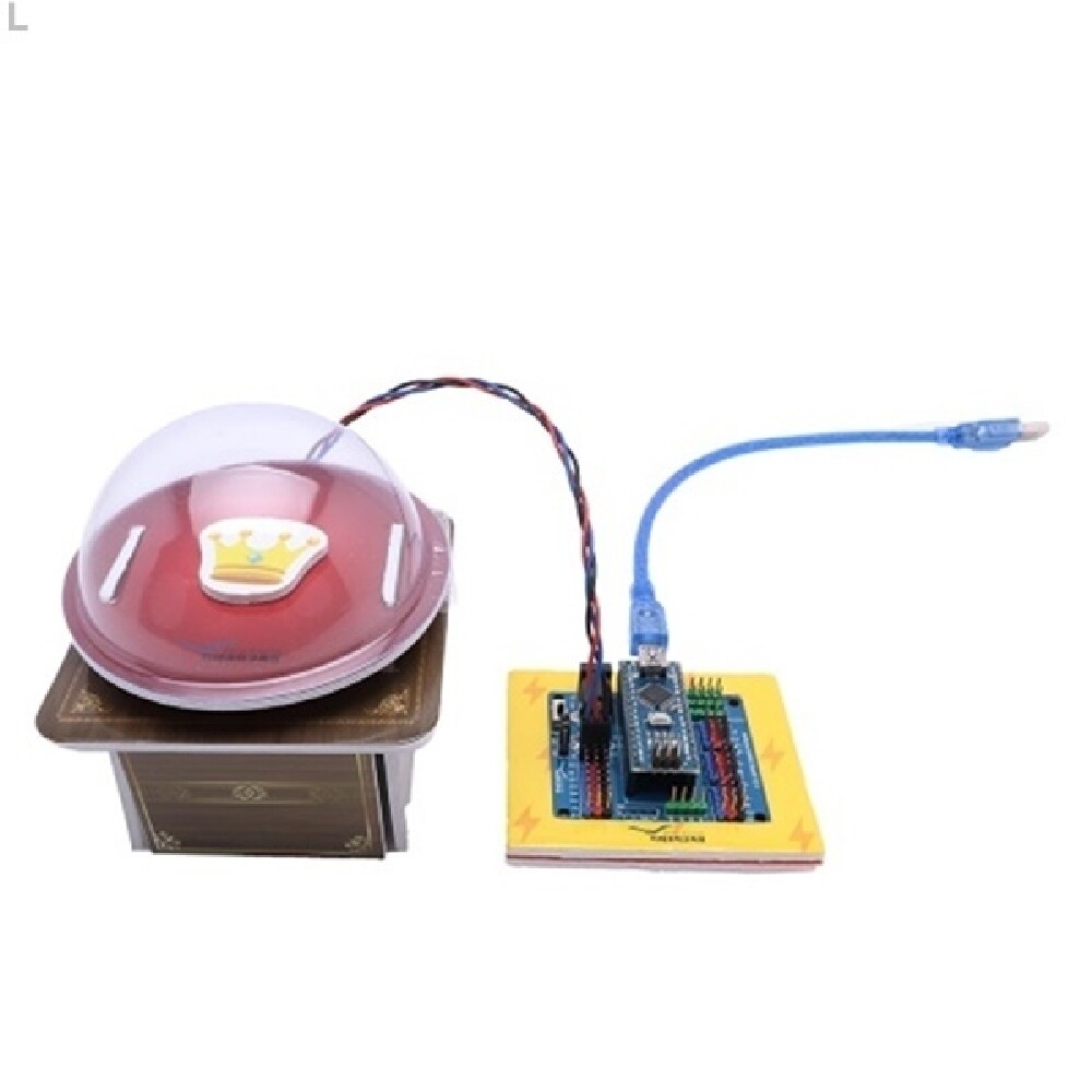 도난감지기 코딩 과학 실험 1인세트 필수키트 비포함/연습기/도난/감지기/돼지/저금통/룰렛/초등학생/로봇