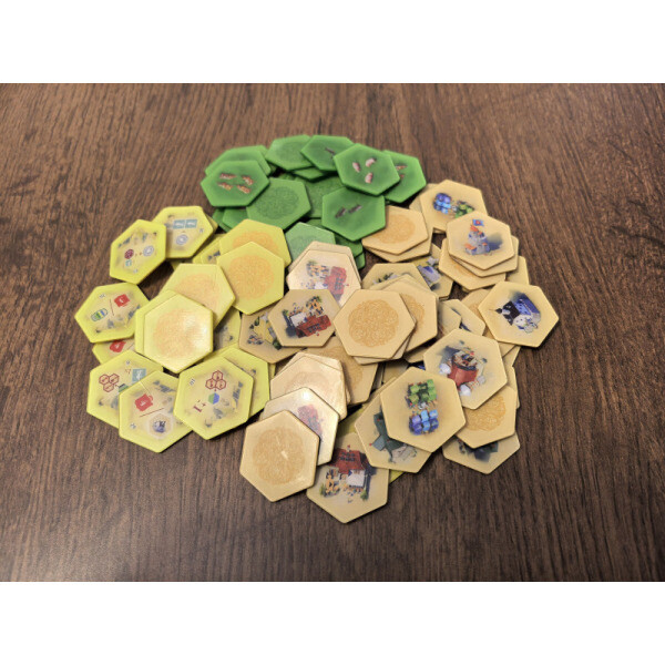 보드게임 버건디의성 20주년 기념판 아크릴 토큰 구성물 업그레이드 악세사리