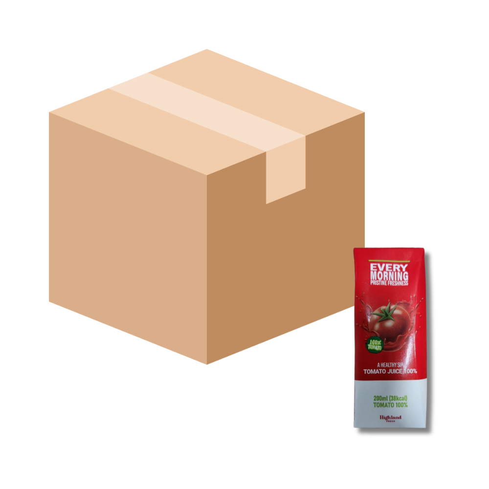하이랜드 하이랜드 프레쉬 100% 토마토 주스 72팩 x 200ml