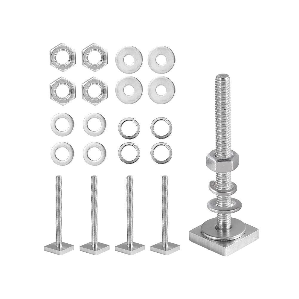 [오늘출발] 툴레용 모로인리즈 T 슬롯 볼트 야키마 루프 랙 크로스 바 플랫폼 화물 바구니 안전한 자전거/스키/카약