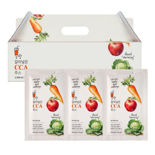 [오늘출발] 몽땅 갈아넣은 CCA 주스 100ml x 60개