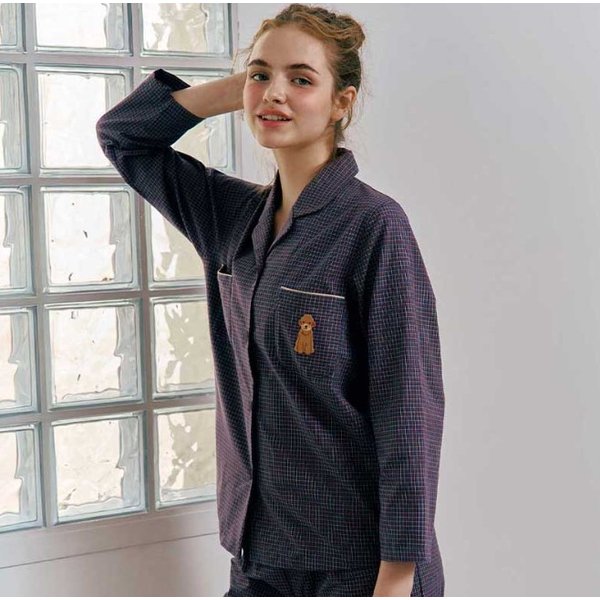 [신세계백화점](솔브)(신세계천안아산점)커플파자마 여성파자마 파자마세트SPA2531W