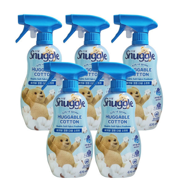 [오늘출발] 스너글 스너글 허거블 코튼 더블 소프트 470ml X5개 무료배송