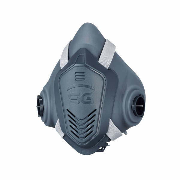 SG-8000 SG생활안전 장시간작업 방진마스크 방독겸용 반면형 양구식 산업현장마스크