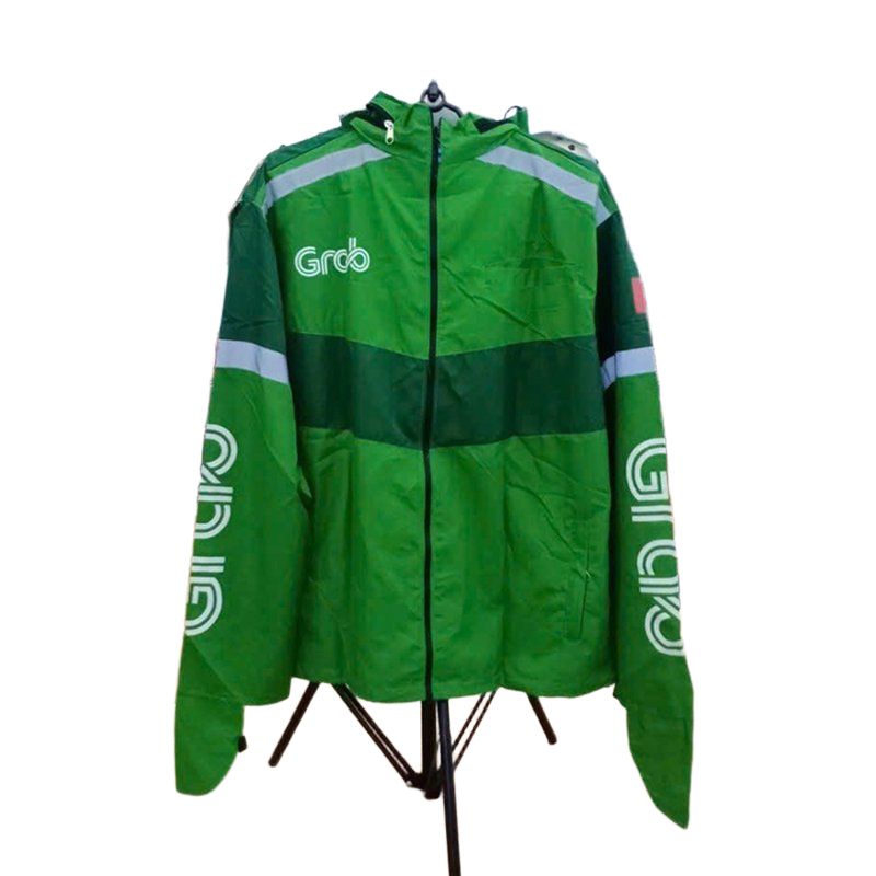 그랩 자켓 동남아시아 베트남 코트 의상 하노이 호치민 배달 작업복 grab 기사 재킷 경량