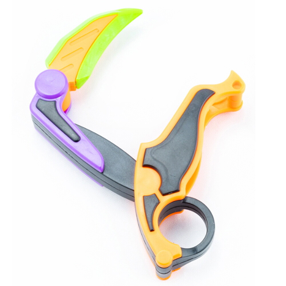 [오늘출발] 당근칼 카림빗 회전 장난감칼 야광 피젯 카람빗 1개