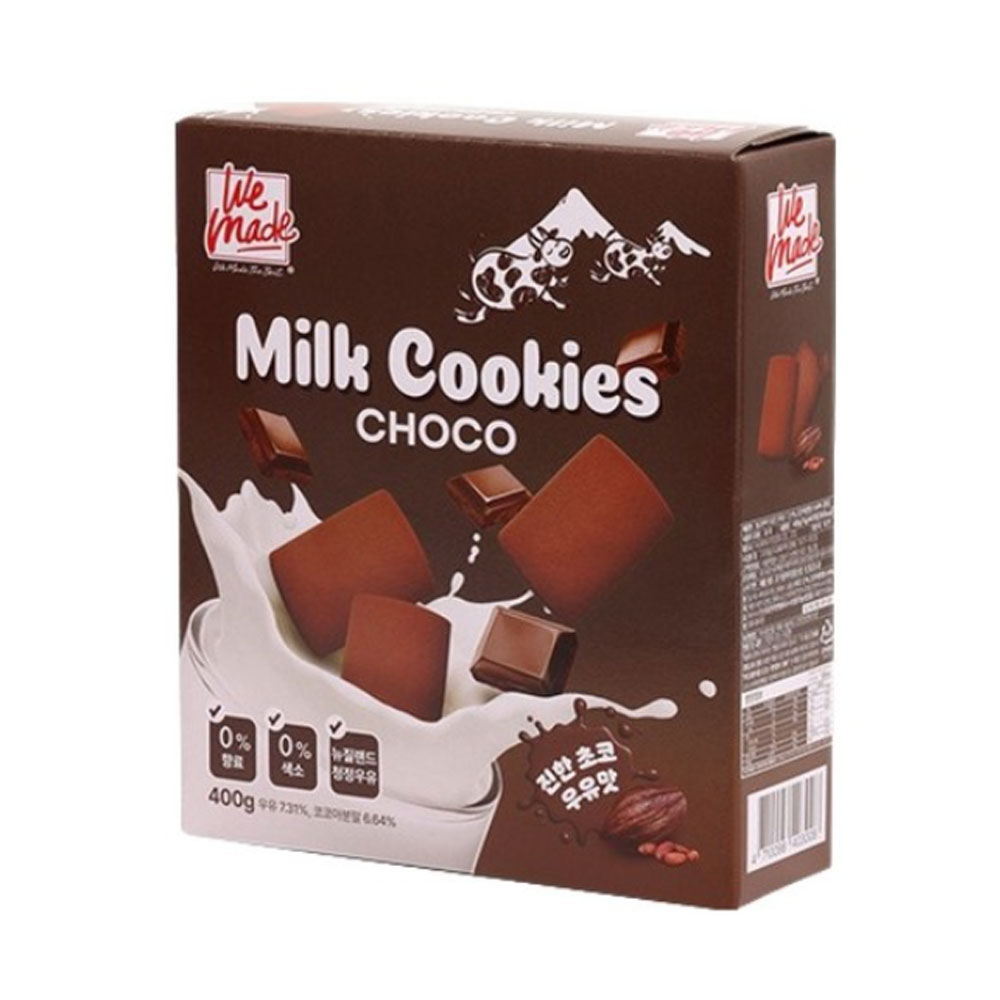 위메이드 밀크쿠키 초코 400g